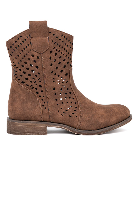 Ažūrs brūnas krāsas zābaki Ažūrs brūnas krāsas zābaki