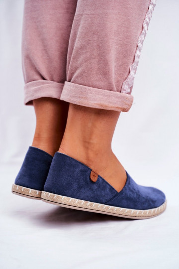Espadrilles tumši zilas krāsas Vulcano 2