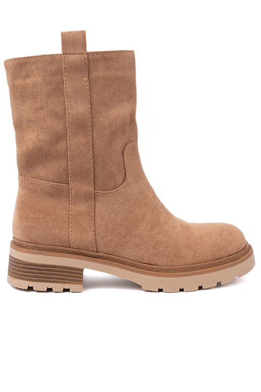 Minimalistyczne zābaki kameloIne z miękkiego zamszu