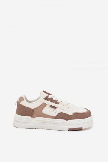 Sneakers modeļa apavi ar platformu Big Star OO274A151 smilšu krāsas 2