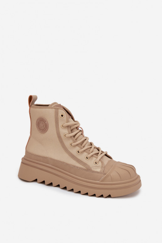 tõmblukuga Sieviešu siltināti Big Star OO274A356 smilšu krāsas