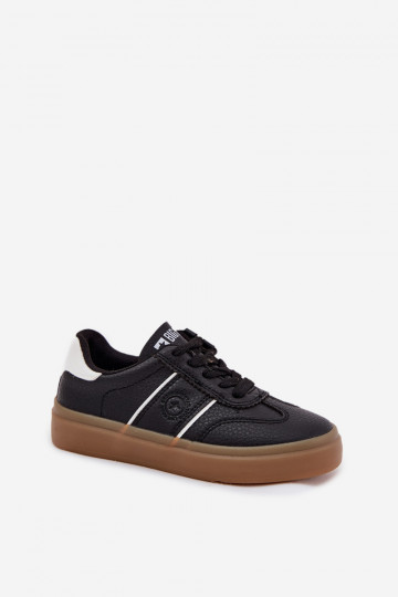 Bērnu melnas krāsas sneakers stila kurpes Big Star SS374025