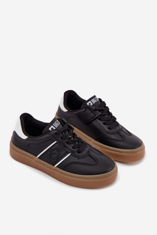 Sneakers modeļa apavi Bērnu apavi Big Star SS374025 melnas krāsas