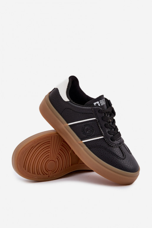 Sneakers modeļa apavi Bērnu apavi Big Star SS374025 melnas krāsas