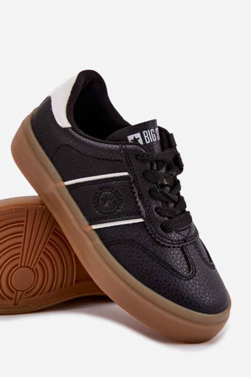 Sneakers modeļa apavi Bērnu apavi Big Star SS374025 melnas krāsas