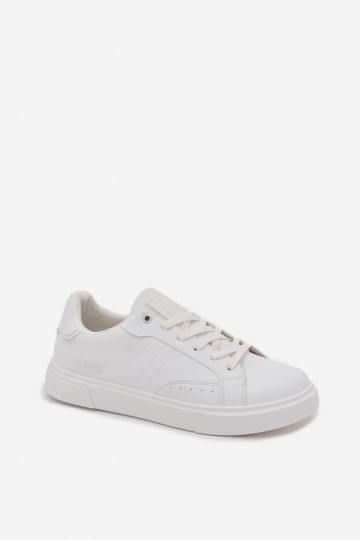 brīvā laika apavi Sneakers modeļa apavi Vīriešiem no eko ādas Big Star OO174118 baltas krāsas