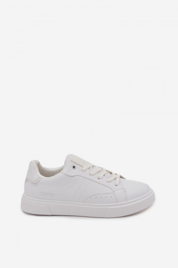 brīvā laika apavi Sneakers modeļa apavi Vīriešiem no eko ādas Big Star OO174118 baltas krāsas 2
