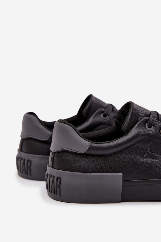 Vīriešiem brīvā laika apavi Eko Āda Big Star OO174019 melnas krāsas