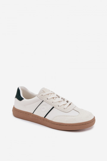 Zems Sneakers modeļa apavi Vīriešiem Big Star SS174078 baltas krāsas