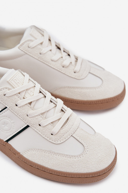 Zems Sneakers modeļa apavi Vīriešiem Big Star SS174078 baltas krāsas