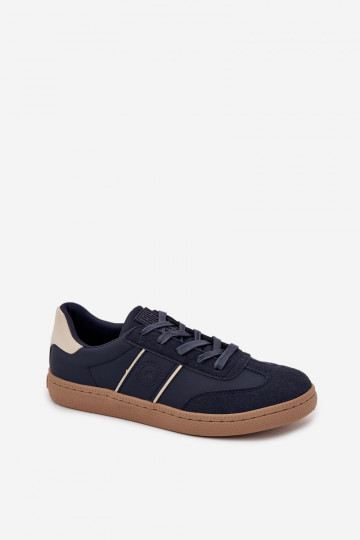 Zems Sneakers modeļa apavi Vīriešiem Big Star SS174079 tumši zilas krāsas