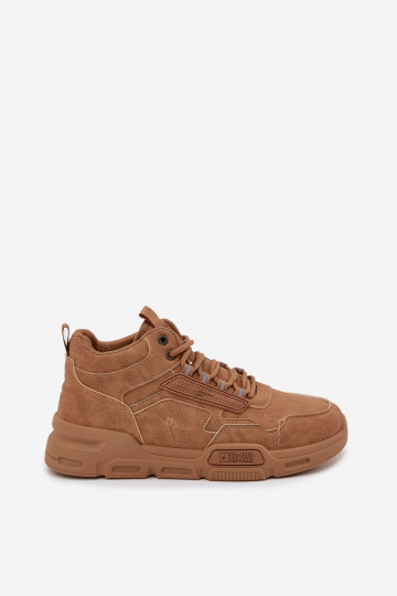 Sneakers modeļa apavi Vīriešiem Big Star SS174281 HI-POLY SYSTEM brūnas krāsas 2