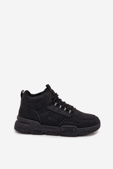 Sneakers modeļa apavi Vīriešiem Big Star SS174282 HI-POLY SYSTEM melnas krāsas 2