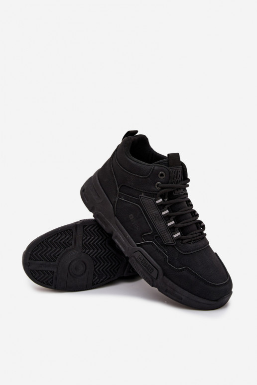 Sneakers modeļa apavi Vīriešiem Big Star SS174282 HI-POLY SYSTEM melnas krāsas