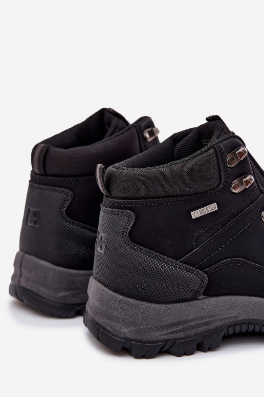 pārgājienu zābaki Vīriešiem Big Star SS174048 melnas krāsas