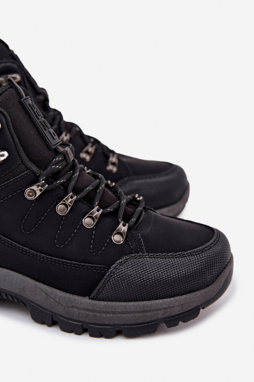 pārgājienu zābaki Vīriešiem Big Star SS174048 melnas krāsas