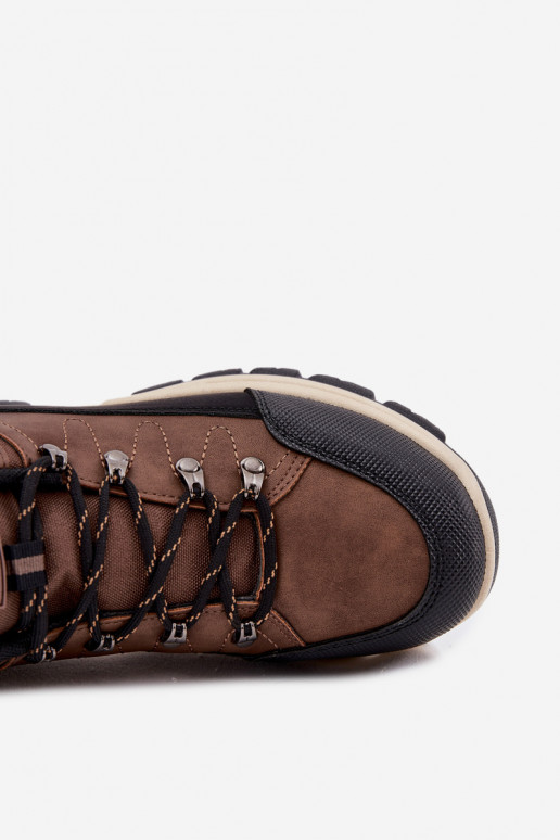 pārgājienu zābaki Vīriešiem Big Star SS174049 brūnas krāsas