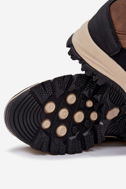 pārgājienu zābaki Vīriešiem Big Star SS174049 brūnas krāsas