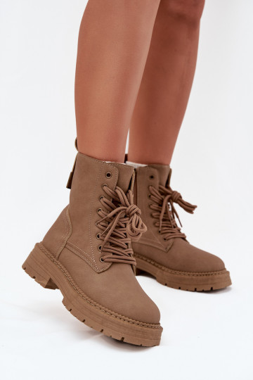 Sieviešu zābaki Uz pili smilšu krāsas Tirina