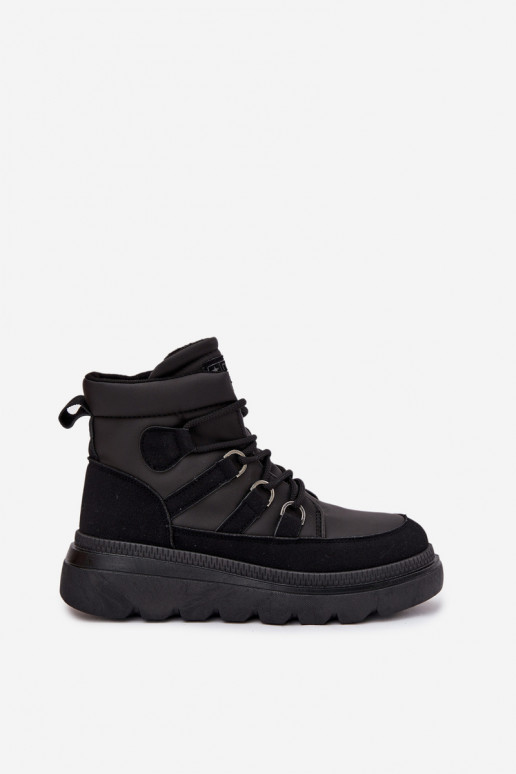 Sieviešu puszābaki ar platformu melnas krāsas Liorae