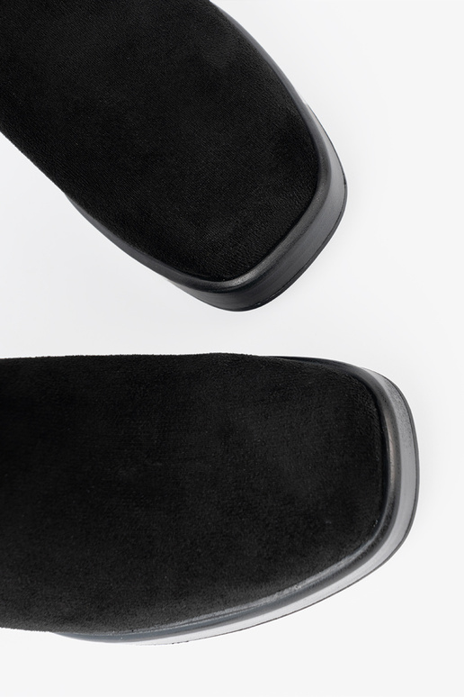 Eleganta stila Pusgarie zābaki z elastīgsmi InstaInkami