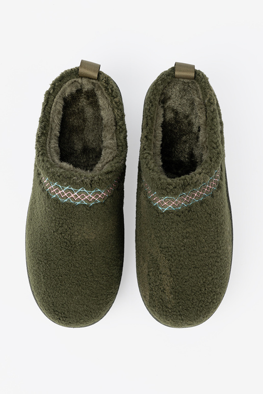 haki krāsas, miękkie Apavi a'la Sieviešu sniega zābaki bez pięty