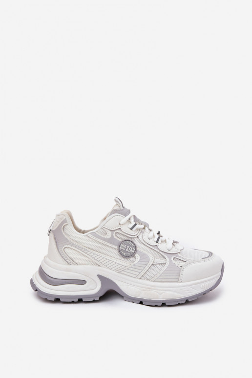 Sneakers modeļa apavi Sieviešu Big Star RR274A191 baltas krāsas