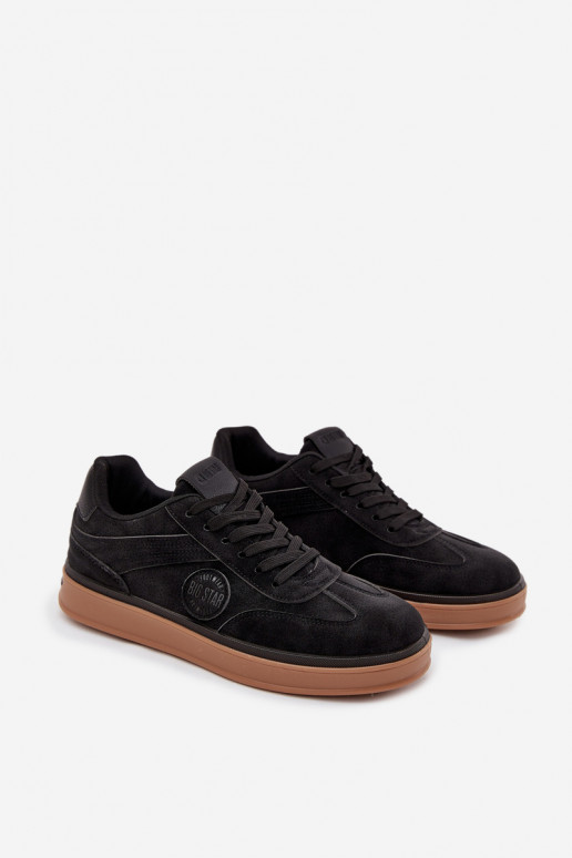 Sneakers modeļa apavi Vīriešiem Zems Big Star SS174019 HI-POLY SYSTEM melnas krāsas