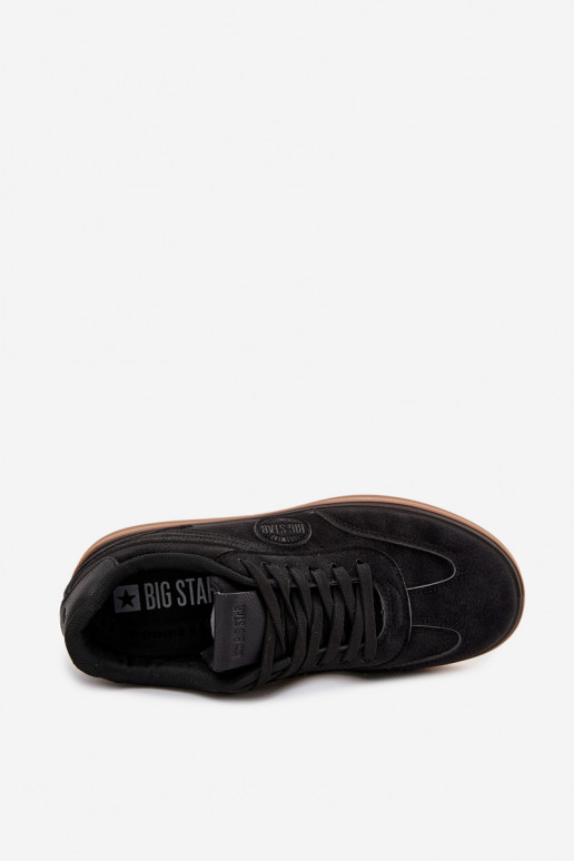 Sneakers modeļa apavi Vīriešiem Zems Big Star SS174019 HI-POLY SYSTEM melnas krāsas