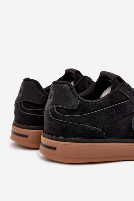 Sneakers modeļa apavi Vīriešiem Zems Big Star SS174019 HI-POLY SYSTEM melnas krāsas