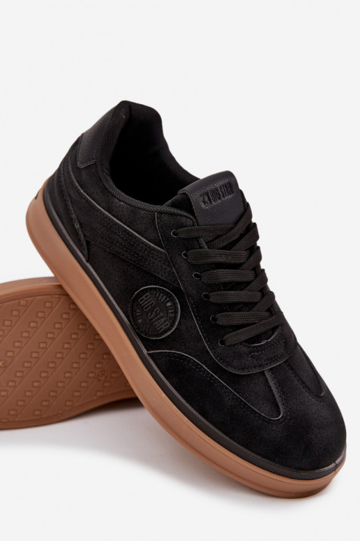 Sneakers modeļa apavi Vīriešiem Zems Big Star SS174019 HI-POLY SYSTEM melnas krāsas