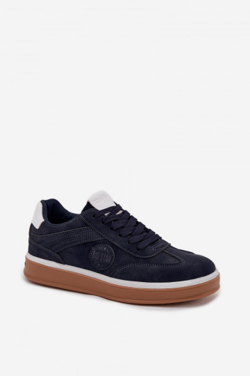 Sneakers modeļa apavi Vīriešiem Zems Big Star SS174021 HI-POLY SYSTEM tumši zilas krāsas