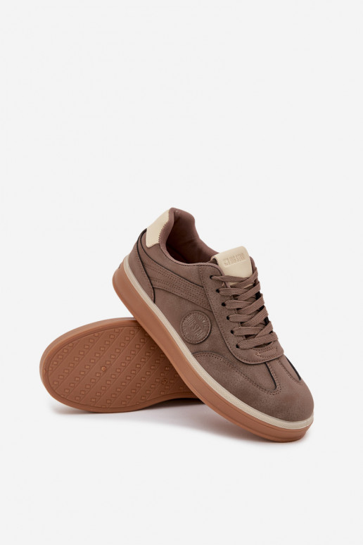 Sneakers modeļa apavi Vīriešiem Zems Big Star SS174020 HI-POLY SYSTEM smilšu krāsas Sneakers modeļa apavi Vīriešiem Zems Big Star SS174020 HI-POLY SYSTEM smilšu krāsas