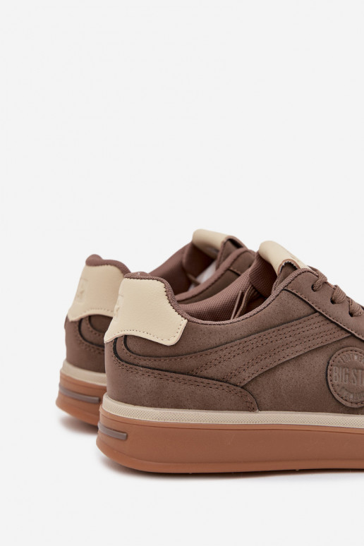 Sneakers modeļa apavi Vīriešiem Zems Big Star SS174020 HI-POLY SYSTEM smilšu krāsas Sneakers modeļa apavi Vīriešiem Zems Big Star SS174020 HI-POLY SYSTEM smilšu krāsas