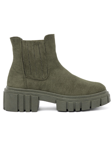 Zaļas krāsas zābaki z elastīgsmi InstaInkami 2