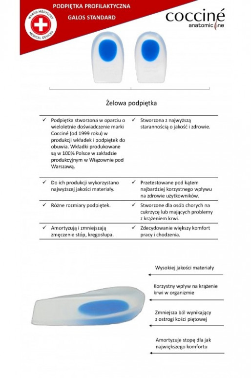 COCCINE GALOS zolītes Ieslēgts OstrogiŻelu COCCINE GALOS zolītes Ieslēgts OstrogiŻelu