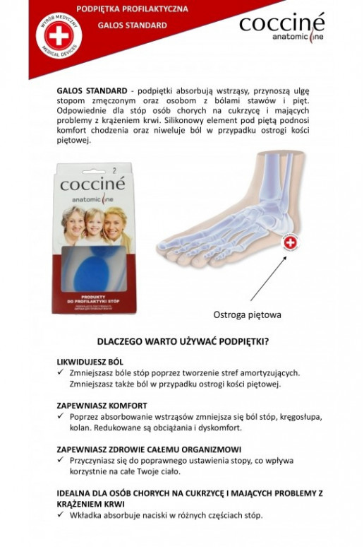 COCCINE GALOS zolītes Ieslēgts OstrogiŻelu COCCINE GALOS zolītes Ieslēgts OstrogiŻelu
