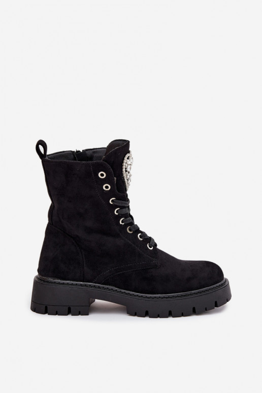 zābaki Sieviešu ar mirdzošiem spīdumiem Ieslēgts Języku melnas krāsas Rosira zābaki Sieviešu ar mirdzošiem spīdumiem Ieslēgts Języku melnas krāsas Rosira