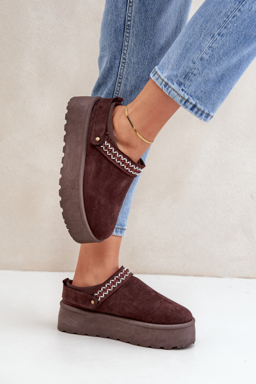 sniega apavi Ar greznu Haftem CzekoladoIne Selithria