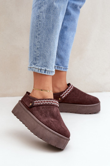 sniega apavi Ar greznu Haftem CzekoladoIne Selithria 2