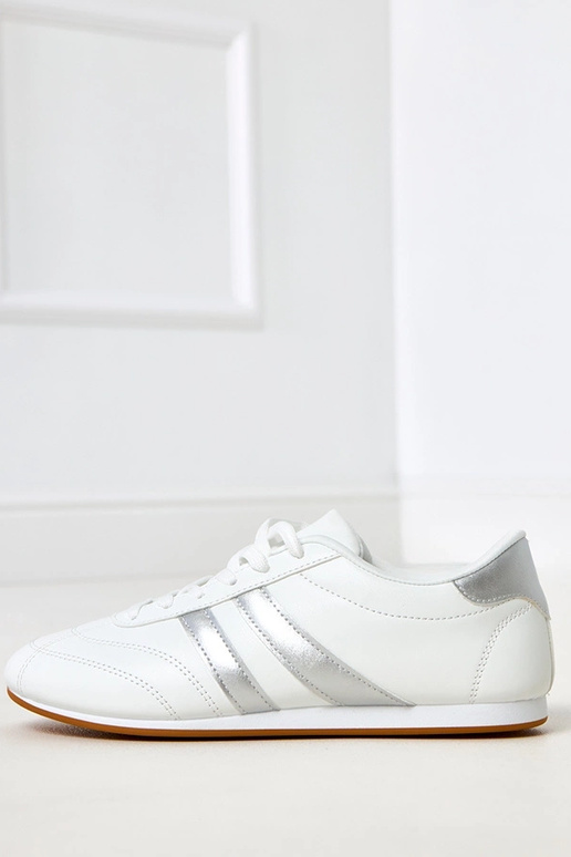 Balti tenisa tipa sporta apavi ar... Balti tenisa tipa sporta apavi ar...