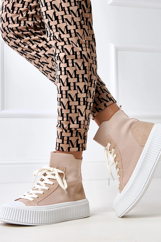 Rozā ievelkamie zeķes tipa kedai ar...