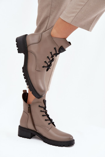 siltināti Sieviešu puszābaki Klockā Vinceza 58609 Pelēkas krāsas