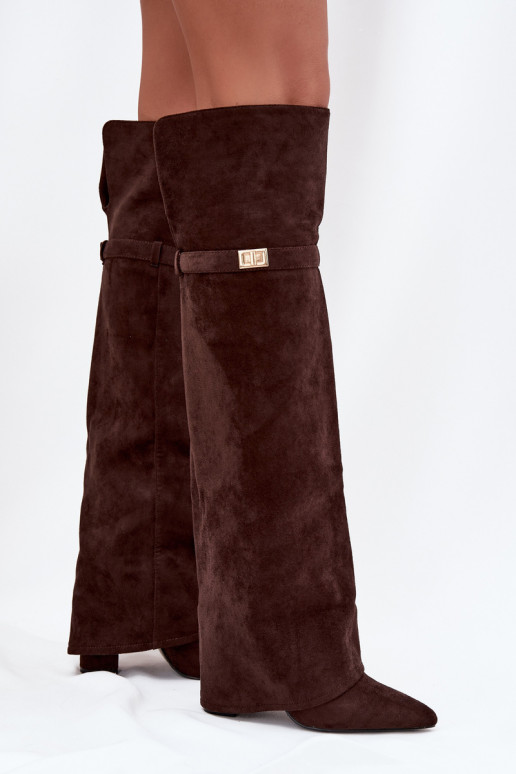 siltināti garie zābakiINyIniniętą CholeInką Par ceļgalu Obcas Słupek CzekoladoIne Serelle siltināti garie zābakiINyIniniętą CholeInką Par ceļgalu Obcas Słupek CzekoladoIne Serelle