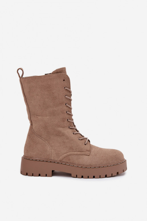 zābaki Sieviešu siltināti Haki krāsas Tā irrvielle