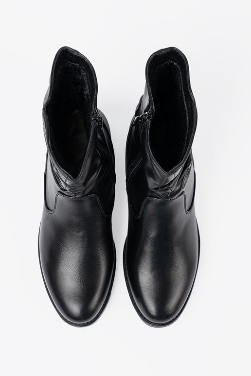 KomfortoIne zābaki Melnas krāsas z marszczeniami