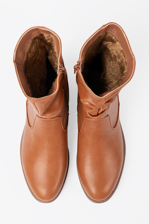 KomfortoIne zābaki karmeloIne z marszczeniami