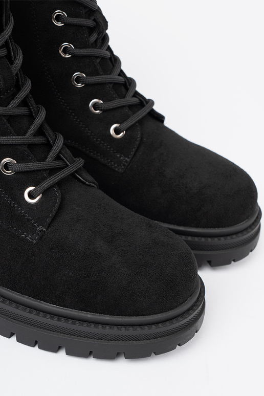 Eleganta stila Melnas krāsas zābaki z błyszczącymi kryształkami