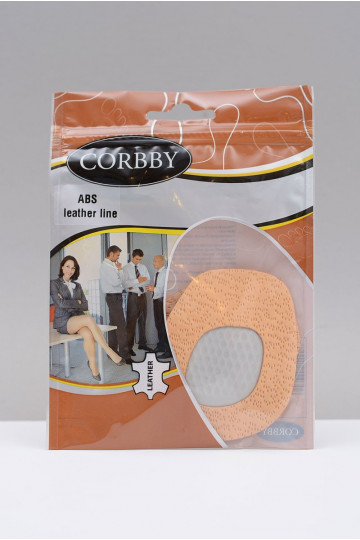 CORBBY ABS neslīdošs ādas puspads