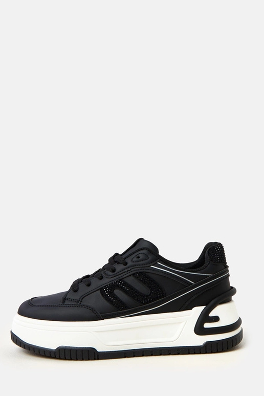 Melni sporta apavi uz platformas,... Melni sporta apavi uz platformas,...